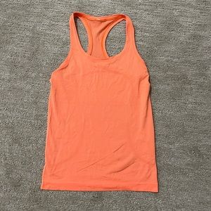 Lululemon Orange Soda Swiftly Tech Tank